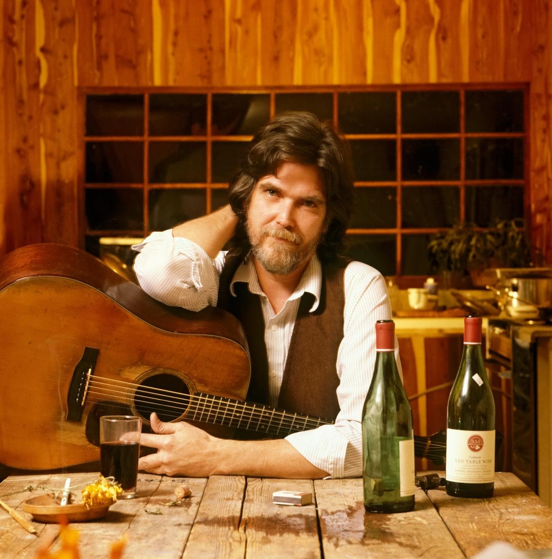 Guy Clark at home